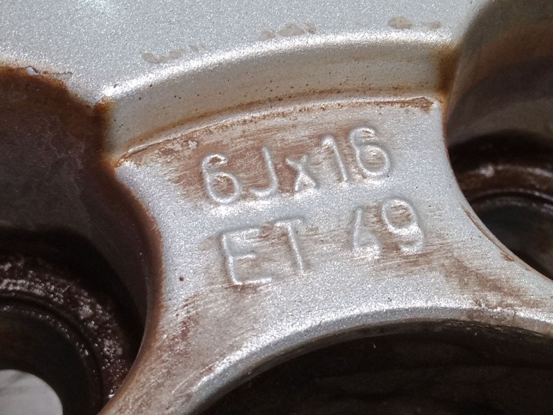 Recambio de llanta aluminio 16´´ para opel astra h (a04) 1.6 (l48) referencia OEM IAM   