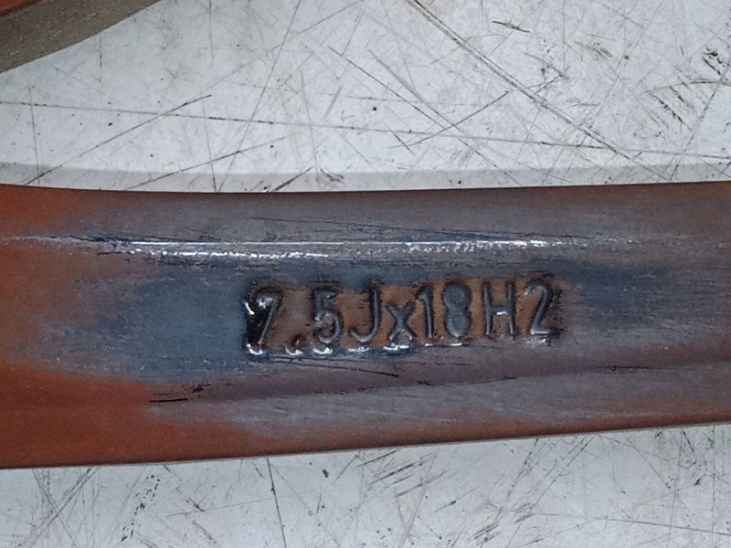 Recambio de llanta aluminio 18´´ para mercedes-benz clk (c209) clk 270 cdi (209.316) referencia OEM IAM 75JX18H2ET52  