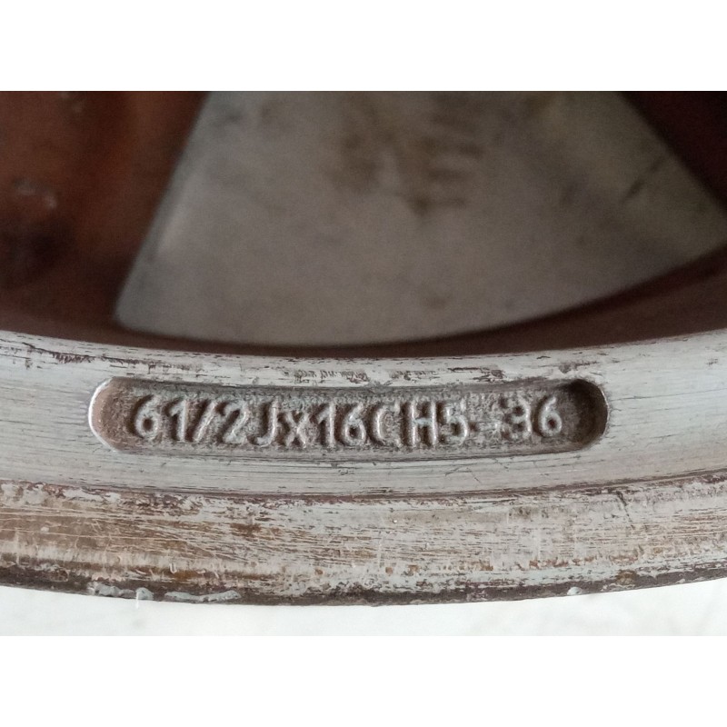 Recambio de llanta aluminio 16´´ para renault scénic i monospace (ja0/1_, fa0_) 2.0 16v rx4 referencia OEM IAM 6.5JX15CH5ET36  