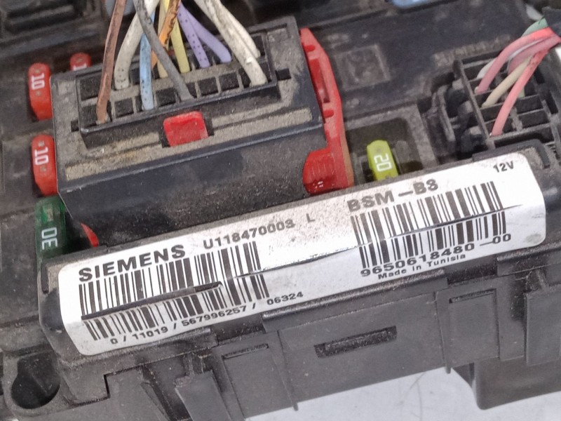 Recambio de bsm para peugeot partner monospace (5_, g_) 1.6 hdi 75 referencia OEM IAM 96506184800  U118470003L