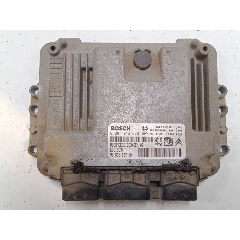 Recambio de centralita motor uce para peugeot partner monospace (5_, g_) 1.6 hdi 75 referencia OEM IAM 9653958980 0281012620 966