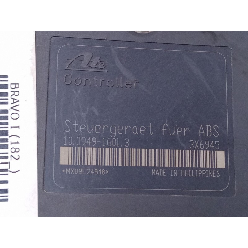 Recambio de abs para fiat bravo i (182_) 1.6 16v (182.ab) referencia OEM IAM 46529968 10.0949-1601.3 10020401674