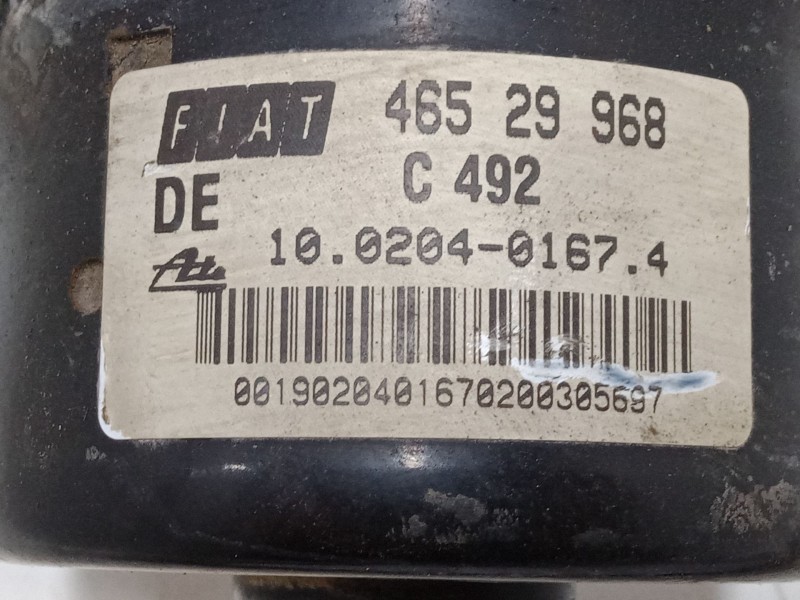 Recambio de abs para fiat bravo i (182_) 1.6 16v (182.ab) referencia OEM IAM 46529968 10.0949-1601.3 10020401674