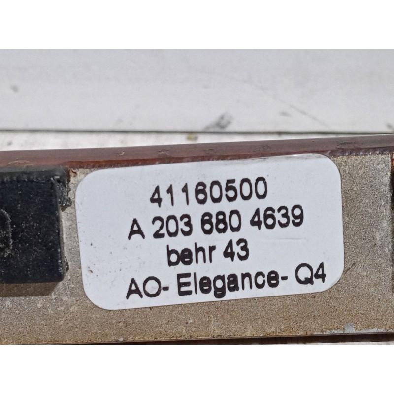 Recambio de embellecedor ( radio, clima ) consola central para mercedes-benz clase c (w203) c 200 kompressor (203.045) referenci