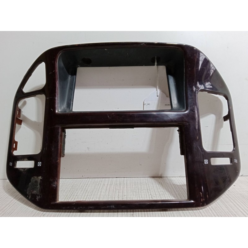 Recambio de embellecedor ( radio, clima ) consola central para mitsubishi montero iii canvas top (v6_w, v7_w) 3.2 di-d (v68w, v7