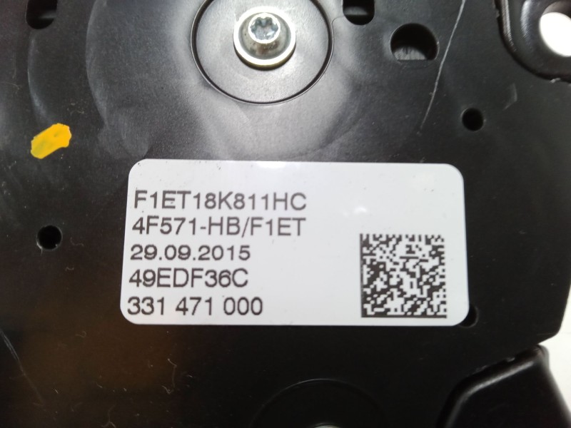 Recambio de mando radio para ford focus iv (hn) 1.0 ecoboost referencia OEM IAM F1ET18K811HC4F571HBF1ET  331471000