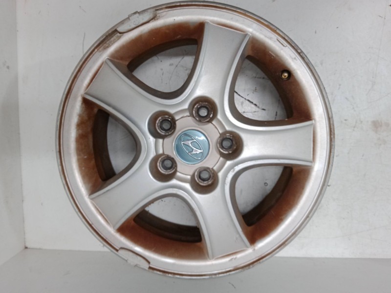 Recambio de llanta aluminio 16´´ para hyundai santa fé i (sm) 2.0 crdi referencia OEM IAM 52910262506.5Jx16ET46   Recambio de llanta aluminio 16´´ para hyundai santa fé i (sm) 2.0 crdi referencia OEM IAM 52910262506.5Jx16ET46