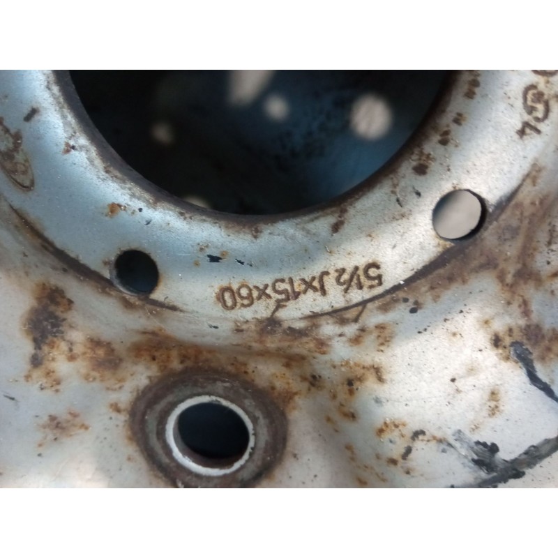 Recambio de llanta chapa 15´´ para ford transit furgoneta (fa_ _) 2.4 tde referencia OEM IAM 512JX15X60  