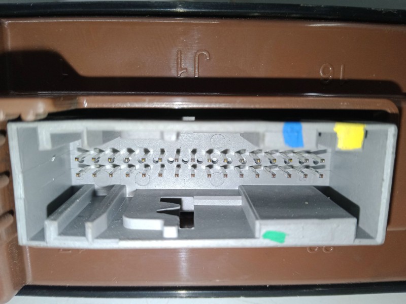 Recambio de mando elevalunas delantero derecho para saab 9-3 (ys3f, e79, d79, d75) 2.0 t referencia OEM IAM   