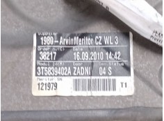 Recambio de elevalunas electrico trasero derecho para skoda superb ii station wagon (3t5) 2.0 tdi 16v referencia OEM IAM 8X09597 2