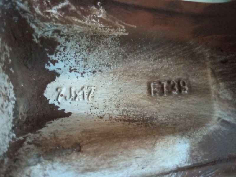 Recambio de llanta aluminio 17´´ para opel astra h gtc (a04) 1.6 (l08) referencia OEM IAM 7JX17ET39  