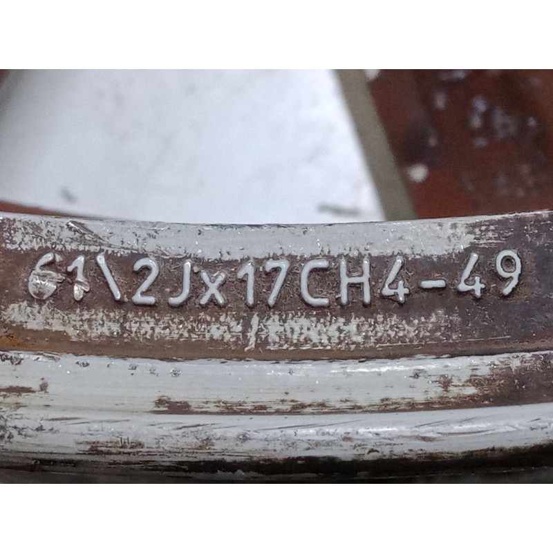 Recambio de llanta aluminio 18´´ para renault megane ii (bm0/1_, cm0/1_) 1.5 dci (bm1e, cm1e) referencia OEM IAM 6.5JX17CH4ET49 