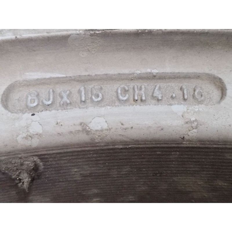 Recambio de llanta alumino 15´´ para citroën xsara (n1) 1.9 d referencia OEM IAM 6JX15CH4ET18  