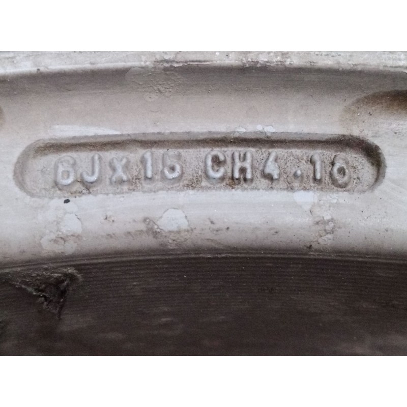 Recambio de llanta alumino 15´´ para citroën xsara (n1) 1.9 d referencia OEM IAM 6JX15CH4ET18  