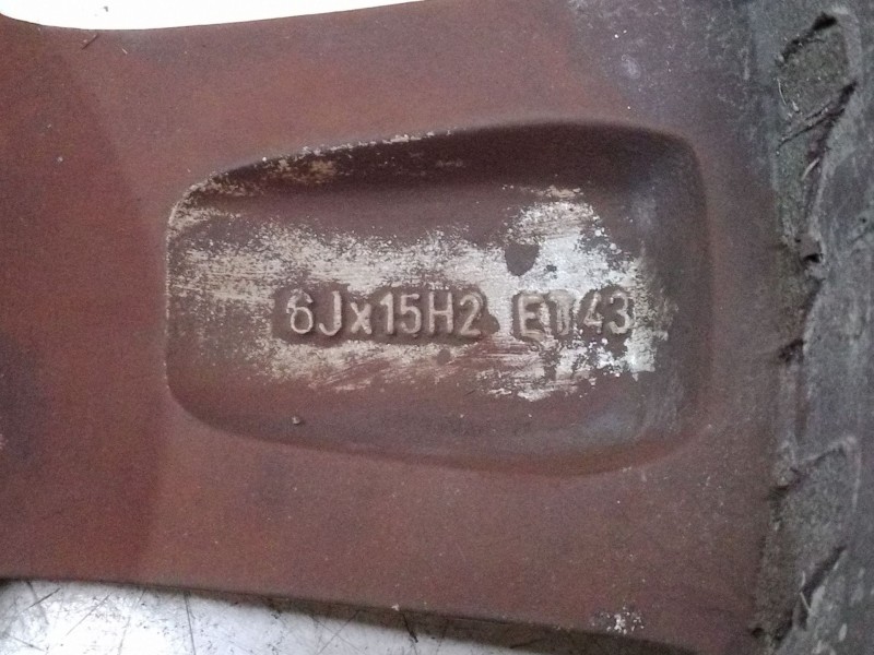 Recambio de llanta alumino 15´´ para opel meriva a monospace (x03) 1.6 (e75) referencia OEM IAM 6JX15H2ET43  