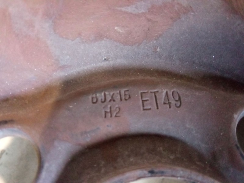 Recambio de llanta chapa 15´´ para opel combo furgoneta/monovolumen 1.3 cdti 16v referencia OEM IAM   