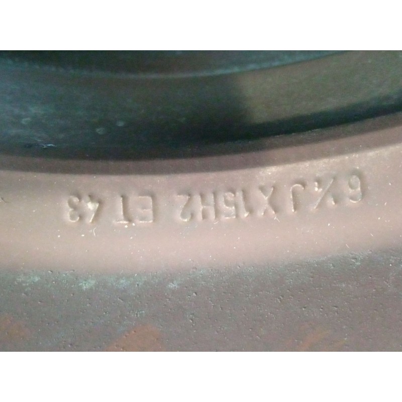 Recambio de llanta alumino 15´´ para volkswagen golf iv (1j1) 1.4 16v referencia OEM IAM 6.5JX15H2ET43  