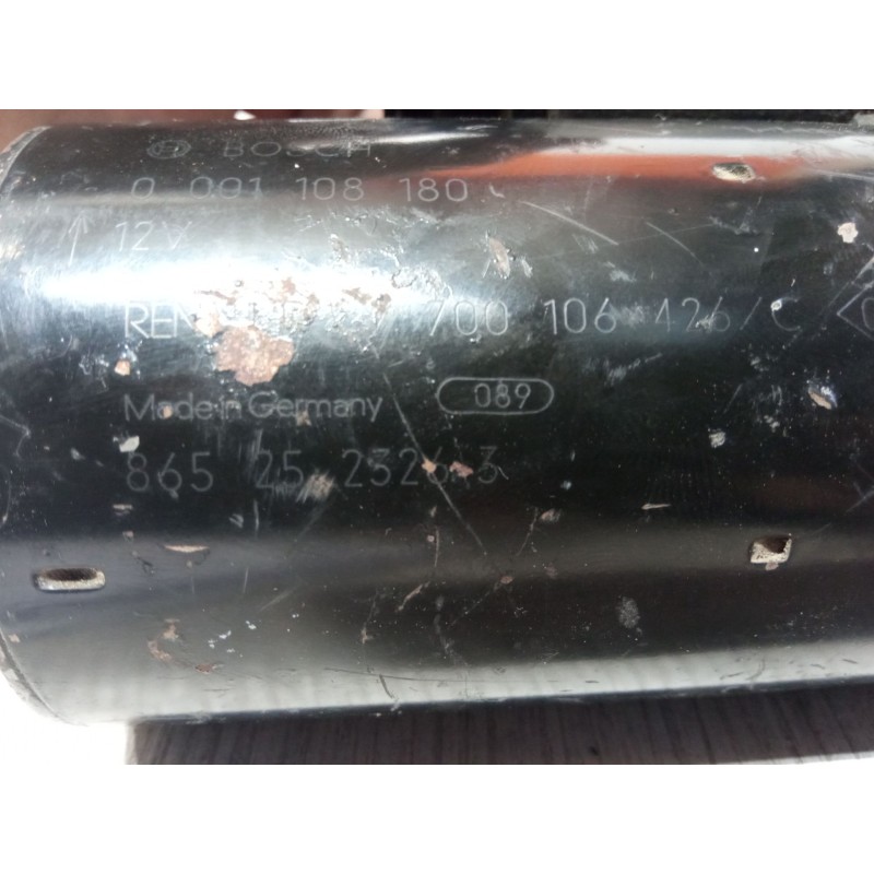 Recambio de motor arranque para renault express furgoneta/monovolumen (f40_, g40_) 1.9 d (f40r) referencia OEM IAM 0001108180 70