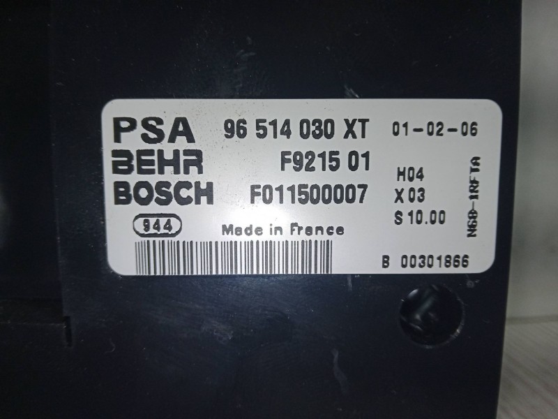 Recambio de mando climatizador para citroën xsara picasso (n68) 1.6 hdi referencia OEM IAM 96514030XT  