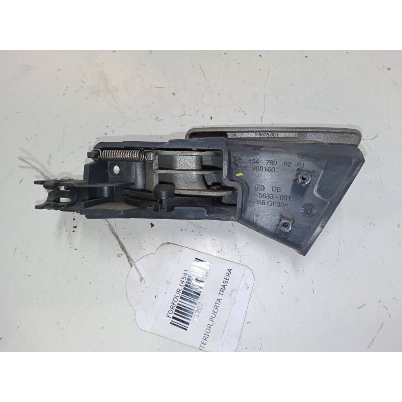 Recambio de maneta interior puerta trasera derecha para smart forfour (454) 1.3 (454.031) referencia OEM IAM   