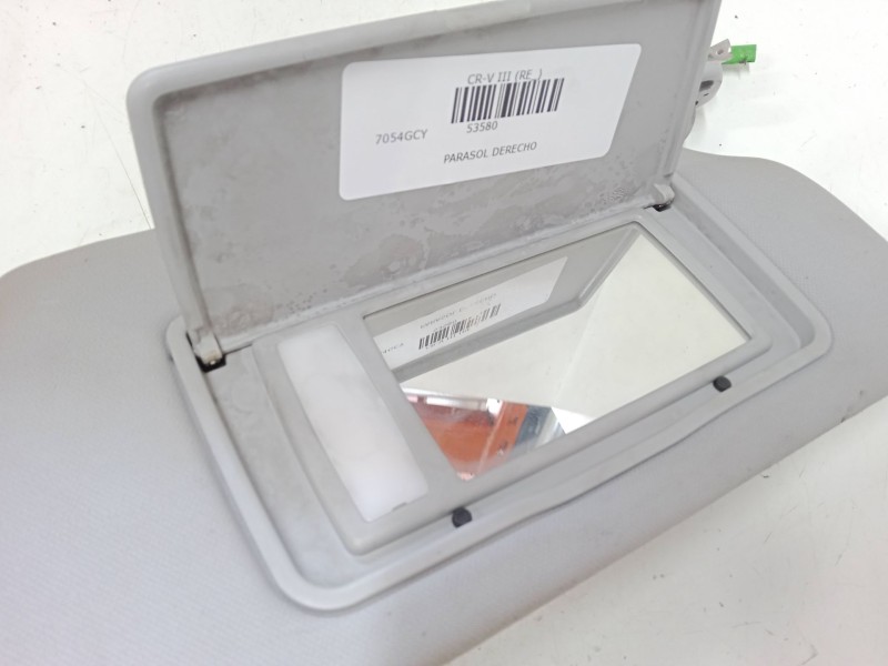 Recambio de parasol derecho para honda cr-v iii (re_) 2.2 i-ctdi 4wd (re6) referencia OEM IAM   