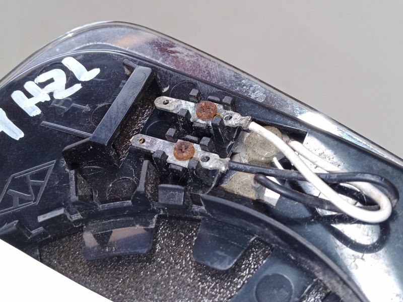 Recambio de cristal retrovisor derecho para peugeot bipper tepee 1.3 hdi 75 referencia OEM IAM   