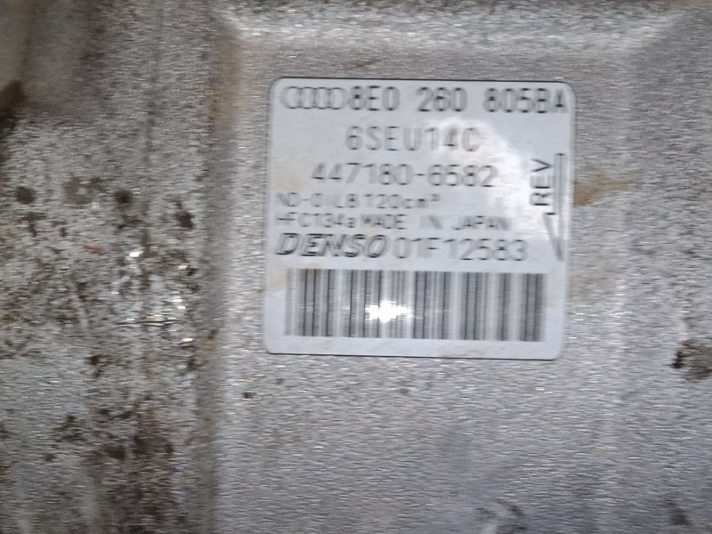 Recambio de compresor a/a para audi a4 b6 (8e2) 2.0 referencia OEM IAM 8E0260805BA  
