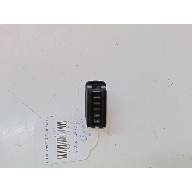 Recambio de mando elevalunas delantero derecho para renault clio ii (bb_, cb_) 1.2 (bb0a, bb0f, bb10, bb1k, bb28, bb2d, bb2h, cb