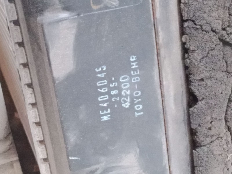 Recambio de radiador agua para mitsubishi canter fe659h referencia OEM IAM   