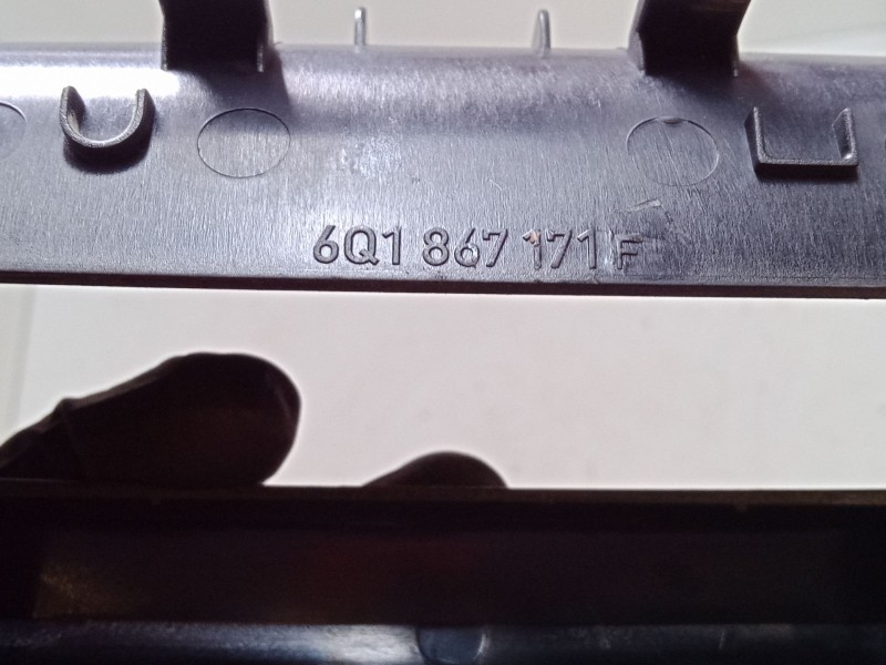 Recambio de mando elevalunas delantero izquierdo para volkswagen polo (9n_, 9a_) 1.4 tdi referencia OEM IAM 6Q1867171F  