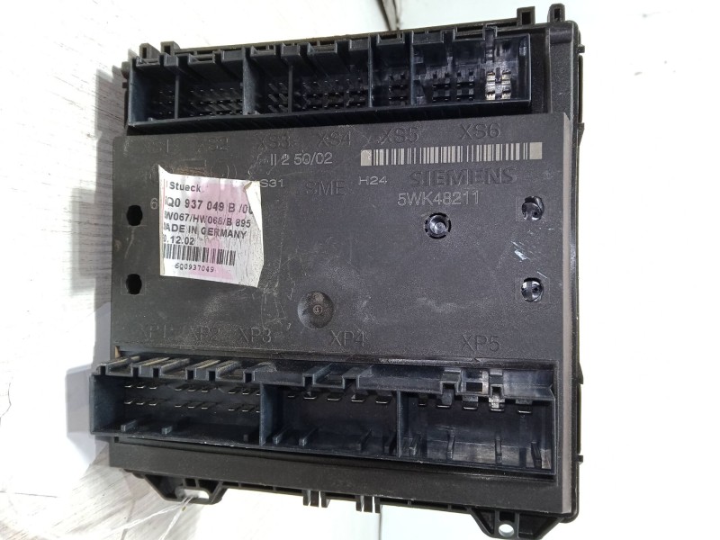 Recambio de centralita confort para skoda fabia i (6y2) 1.4 16v referencia OEM IAM 6Q0937049B/008 5WK48211 SW067/HW068/B 895