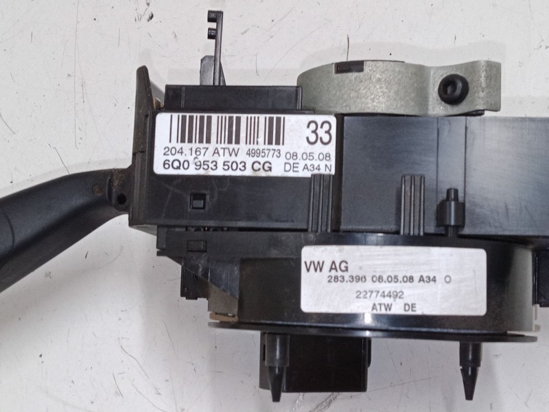 Recambio de mando luces para volkswagen polo (9n_, 9a_) 1.4 tdi referencia OEM IAM 6Q0953503  