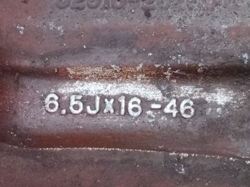 Recambio de llanta aluminio 16´´ para hyundai santa fé i (sm) 2.0 crdi referencia OEM IAM 65Jx16ET48  