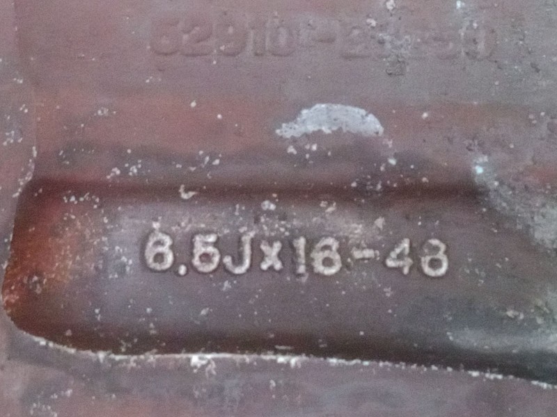 Recambio de llanta aluminio 16´´ para hyundai santa fé i (sm) 2.0 crdi referencia OEM IAM 65Jx16ET48  