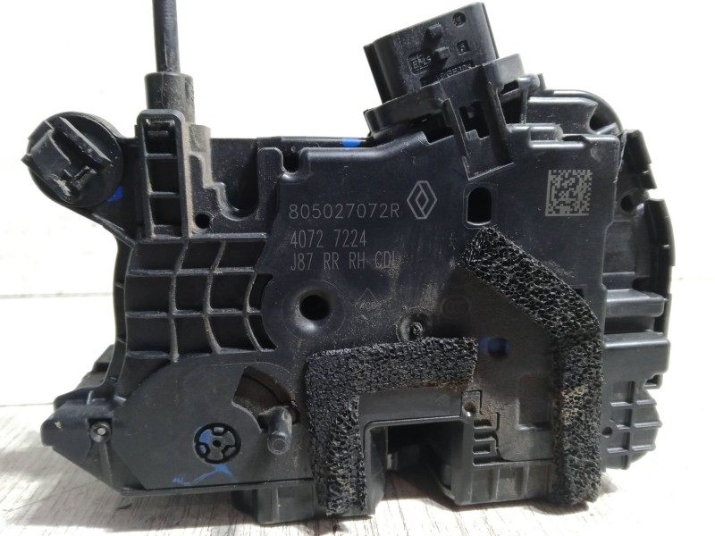 Recambio de cerradura puerta trasera derecha para renault captur i (j5_, h5_) 1.2 tce 120 referencia OEM IAM   