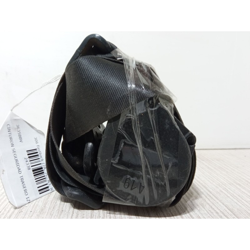 Recambio de cinturon seguridad trasero izquierdo para peugeot 306 hatchback (7a, 7c, n3, n5) 1.6 referencia OEM IAM   