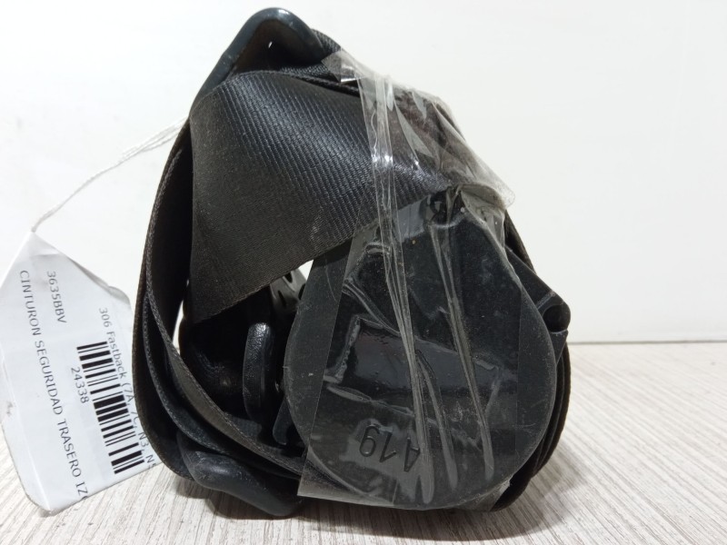 Recambio de cinturon seguridad trasero izquierdo para peugeot 306 hatchback (7a, 7c, n3, n5) 1.6 referencia OEM IAM   