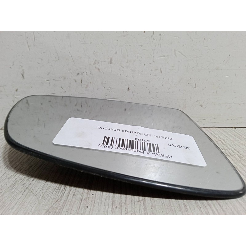 Recambio de cristal retrovisor derecho para opel meriva a monospace (x03) 1.7 cdti (e75) referencia OEM IAM   