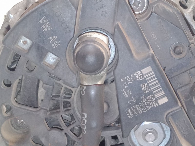 Recambio de alternador para volkswagen golf vi (5k1) 1.6 tdi referencia OEM IAM   