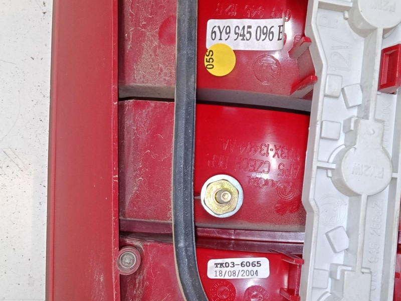 Recambio de piloto trasero derecho para skoda fabia i (6y2) 1.9 tdi referencia OEM IAM   