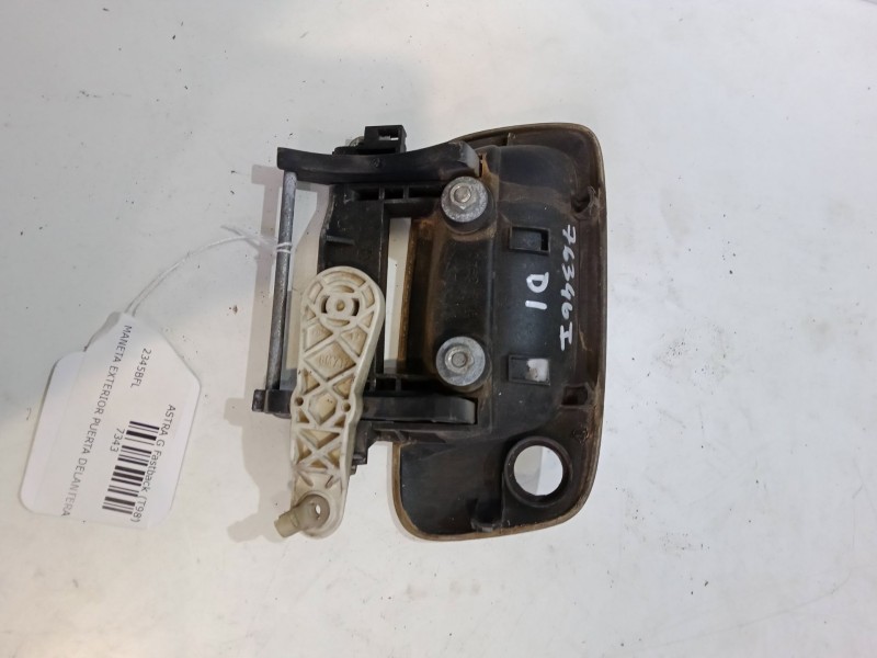Recambio de maneta exterior puerta delantera izquierda para opel astra g hatchback (t98) 1.2 16v (f08, f48) referencia OEM IAM  