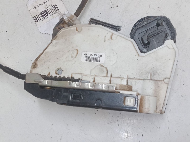 Recambio de cerradura puerta trasera izquierda para volkswagen golf vi (5k1) 1.6 tdi referencia OEM IAM   