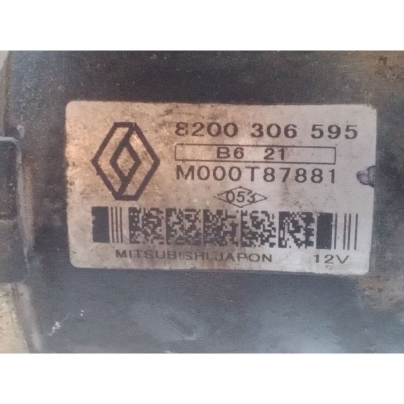 Recambio de motor arranque para renault megane ii station wagon (km0/1_) 1.5 dci (km16, km1e) referencia OEM IAM 8200306595  
