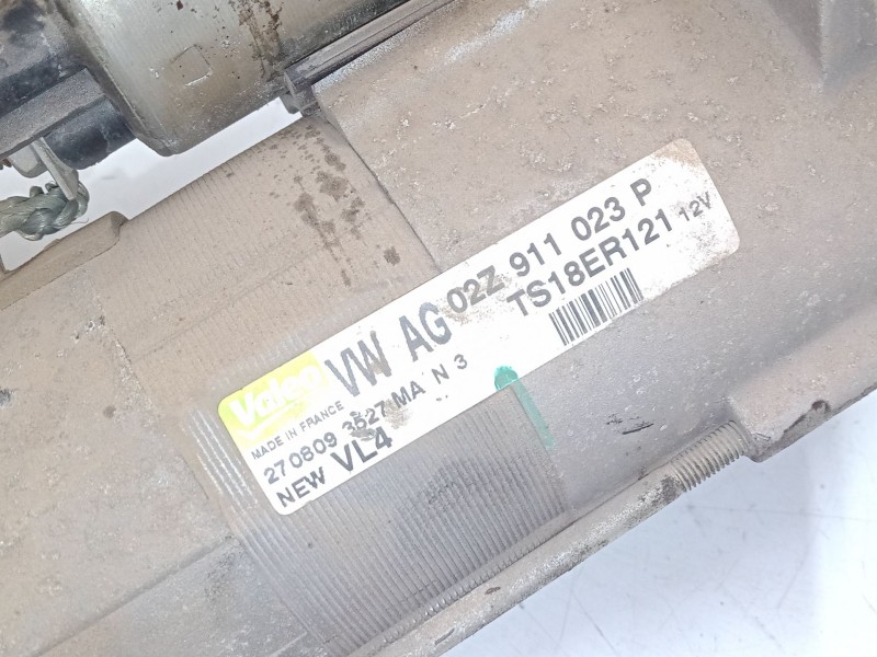 Recambio de motor arranque para volkswagen golf vi (5k1) 1.6 tdi referencia OEM IAM 02z911023p  