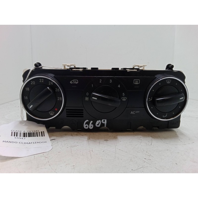 Recambio de mando climatizador para mercedes-benz clase a (w168) a 140 (168.031, 168.131) referencia OEM IAM A1698301385  