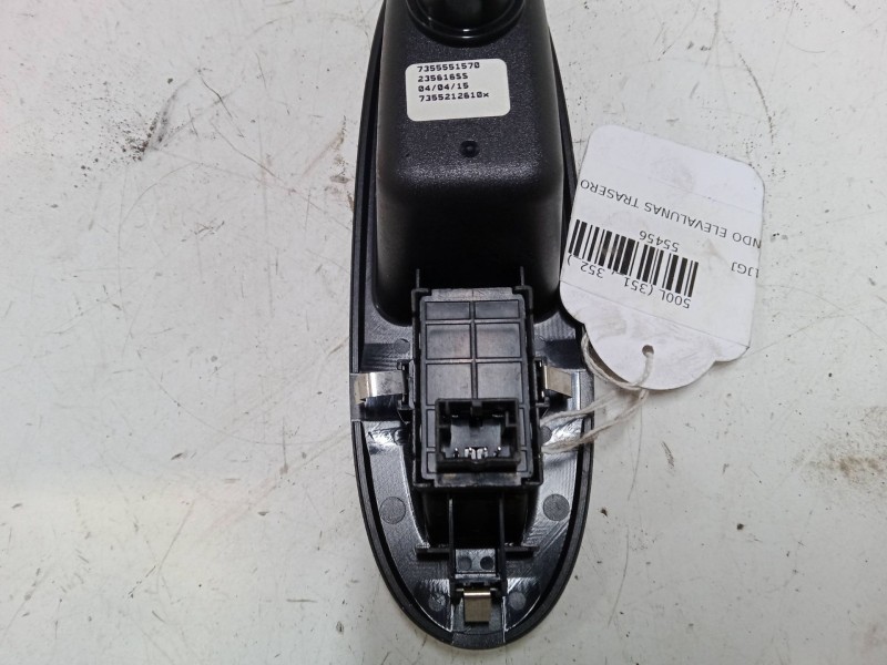 Recambio de mando elevalunas trasero derecho para fiat 500l (351_, 352_) 1.6 d multijet (199lye1b) referencia OEM IAM   