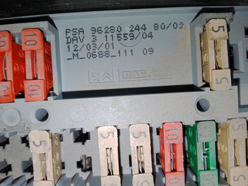 Recambio de bsm para peugeot 206 hatchback (2a/c) 1.6 16v referencia OEM IAM 9628024480  