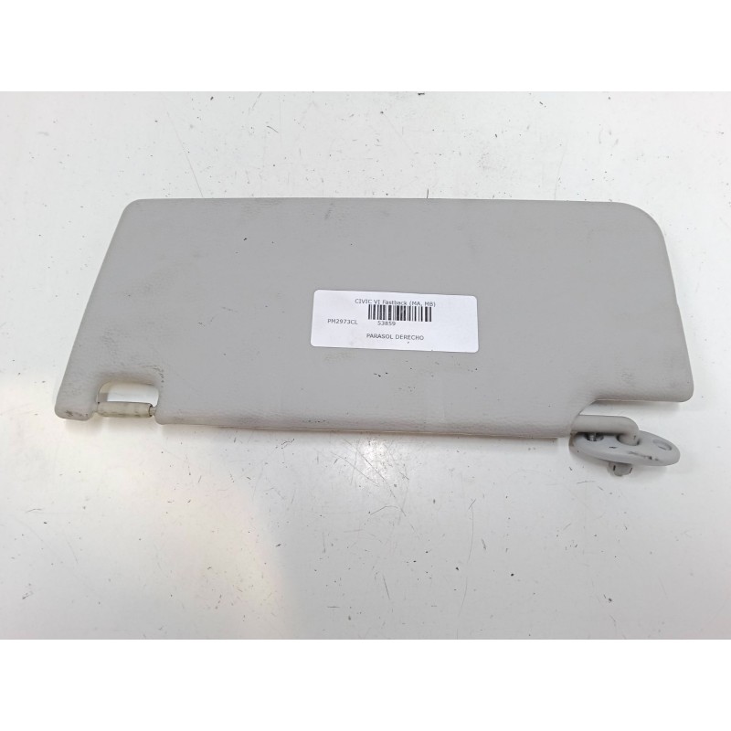 Recambio de parasol derecho para honda civic vi fastback (ma, mb) 1.5 i vtec-e (ma9) referencia OEM IAM   