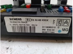 Recambio de bsi para peugeot 206 cc (2d) 1.6 16v (2dnfuf, 2dnfur) referencia OEM IAM s118085210  