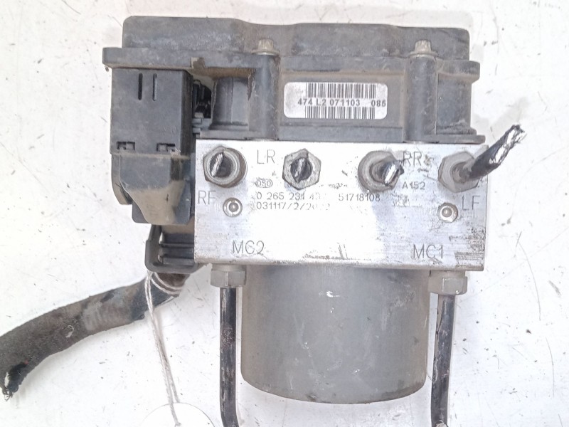 Recambio de abs para fiat stilo van (192_) 1.9 jtd (192dxe1a) referencia OEM IAM 51718108 0265800369 0265231437